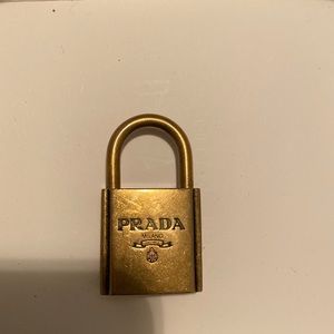 Large Brass Prada Lock